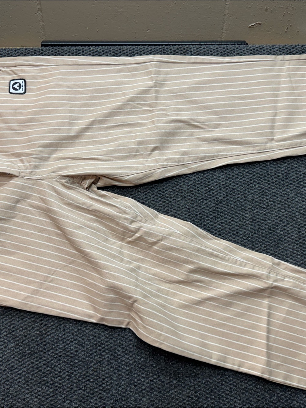 Forever 21 Men’s Tan Pinstripe Chinos